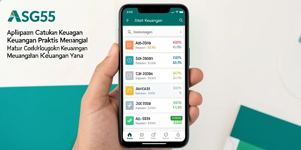 Tampilan antarmuka ASG55 yang menarik dan fungsional.