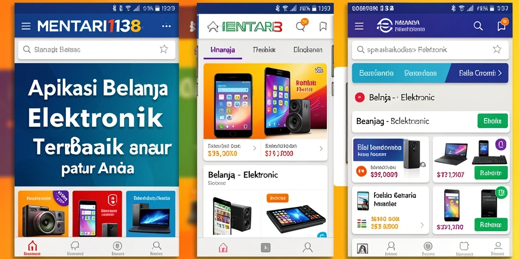 Antarmuka aplikasi MENTARI138 yang modern dan intuitif.