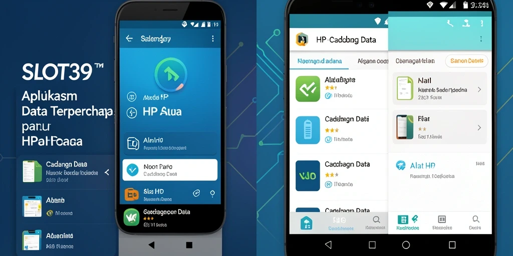 Antarmuka SLOT39 yang sederhana dan fungsional untuk cadangan data.